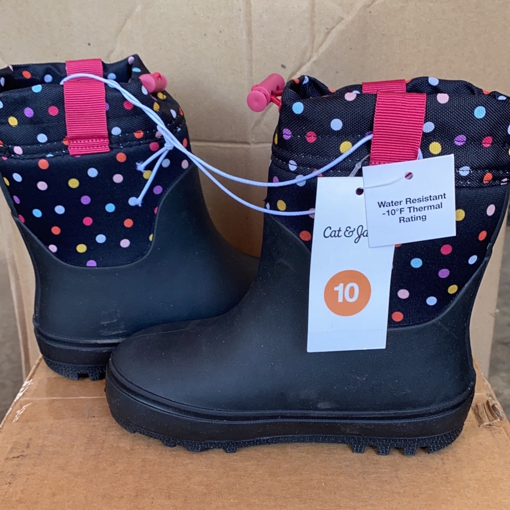 Girls all weather boots from cat and jack